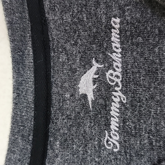 Tommy Bahama Gray & Tan Stripes Pullover Knit Mens L - Picture 5 of 13